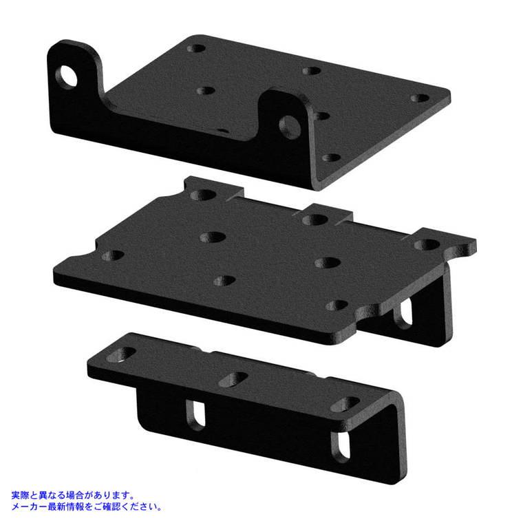 KFI PRODUCTS KFI 101370 kfiウィンチマウント猫 WINCH MOUNT SYSTEM BLK Winch