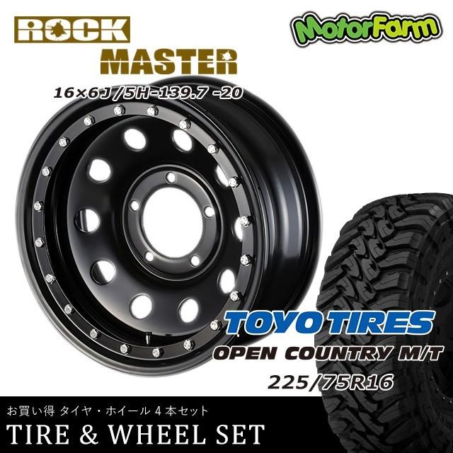 FARM デイトナ ロックマスター 16×6J/5H-20 トーヨー オープン 