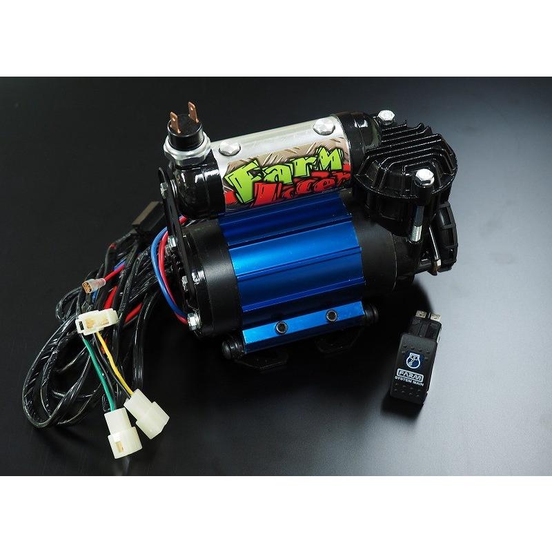 エアコンプレッサー 12V エアロッカー ジムニー JA JB 全国送料無料 ファームロッカー専用コンプレッサー ジムニー : モーターファーム
