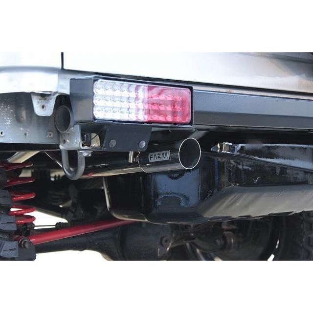 モーターファーム　FARM マフラー HILL CLIMBER JA11用 Amazon.co.jp: Motor Farm FARM Muffler Exhaust System for HILL