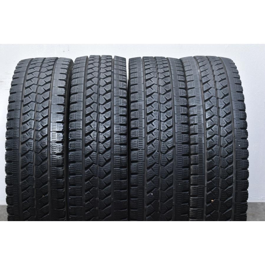 ゆか様2 ブリヂストン BLIZZAK W969 205/80R17.5 120/118L LT 4本 8～9分溝