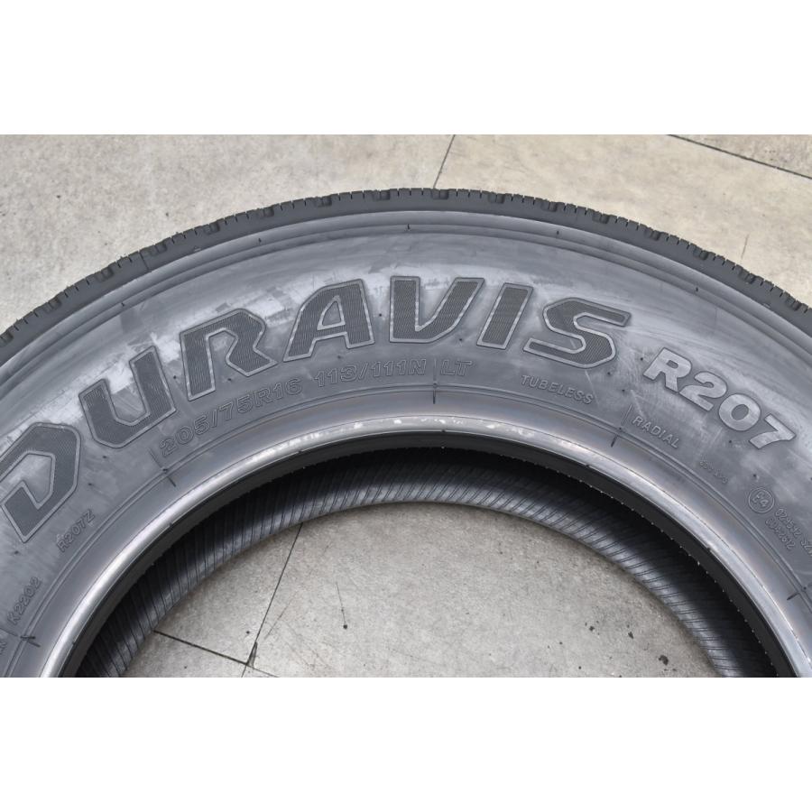 新品 BS BRIDGESTONE DURAVIS R207 205/75R16 113/111N LT 16インチ