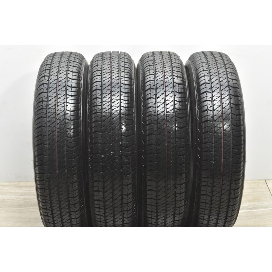 2022年製 バリ溝】ブリヂストン デューラー H/T684II 175/80R16 4本 