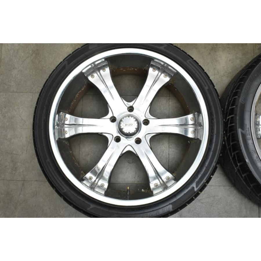 【大口径】BAZO B-26 24インチ 10J +18 PCD150 ナンカン SP-7 305/35R24 レクサス LX570 ランドクルーザー200 100 シグナス 即納可能｜parts-hanbai-no1｜03