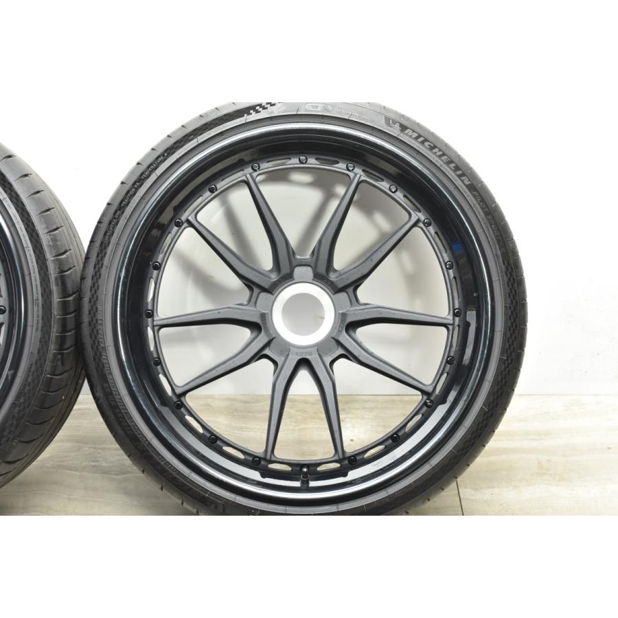バリ溝 美品】1221 AP3x APEX 21in 10J +45 22in 12.5J +43 ミシュラン