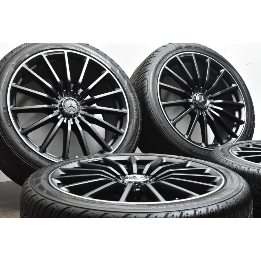 【バリ溝】メルセデスAMG X167 GLS63 純正 22in 10J +45 PCD112 ヨコハマ パラダスペックX 285/40R22 品番:A1674018300 X166 流用サイズ｜parts-hanbai-no1｜02