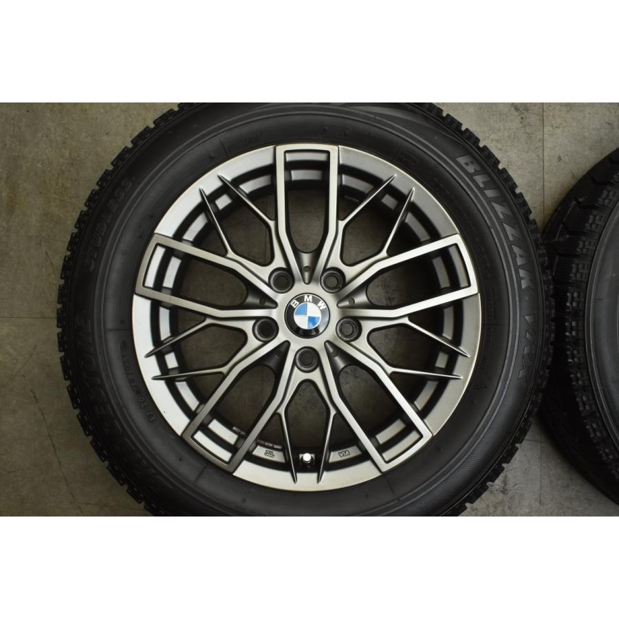 【美品】BMW F45 F46 2シリーズ アクティブツアラー グランツアラー 純正サイズ ユーロバーン 16in6.5J+47 PCD112 ブリヂストン 205/60R16｜parts-hanbai-no1｜03