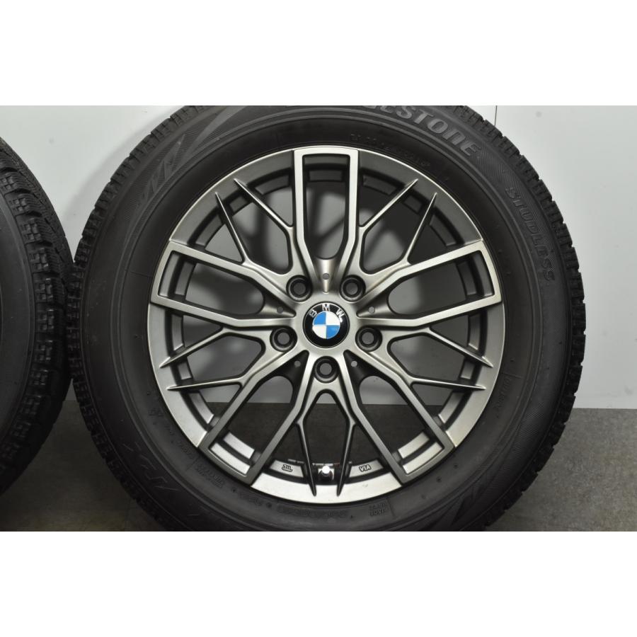 【美品】BMW F45 F46 2シリーズ アクティブツアラー グランツアラー 純正サイズ ユーロバーン 16in6.5J+47 PCD112 ブリヂストン 205/60R16｜parts-hanbai-no1｜06