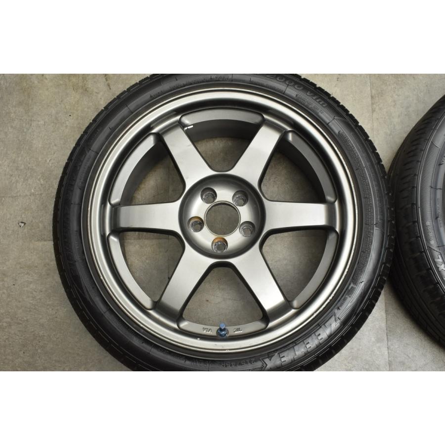 RAYS 【鍛造品】RAYS VOLK RACING TE37C 17in 7.5JJ +30 PCD98 ジー 