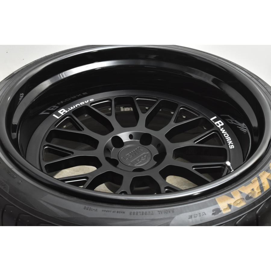 【超希少 鍛造 美品】LD97 FORGED LD-12 LB-WORKS LBWK 20in 9.5J -5 12.5J -33 PCD112 245/30R20 305/30R20 ランボルギーニ ウラカン｜parts-hanbai-no1｜07