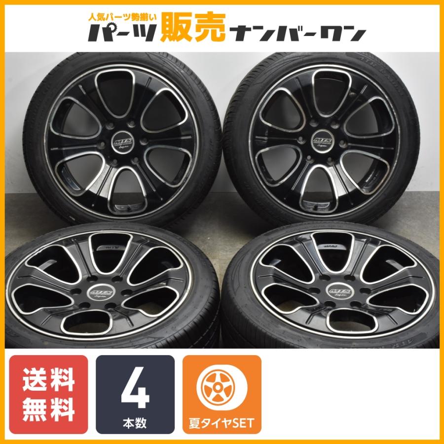 人気デザイン】MTS エムテクノ MJ-01S 18in 8J +38 PCD139.7 ATR