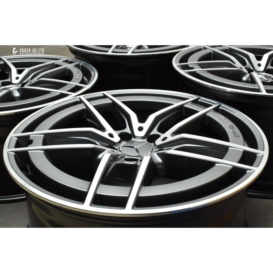 新車外し 美品】メルセデス AMG SL43 純正 20in 9.5J+53.5 11J+63
