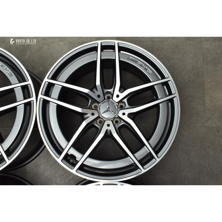 新車外し 美品】メルセデス AMG SL43 純正 20in 9.5J+53.5 11J+63