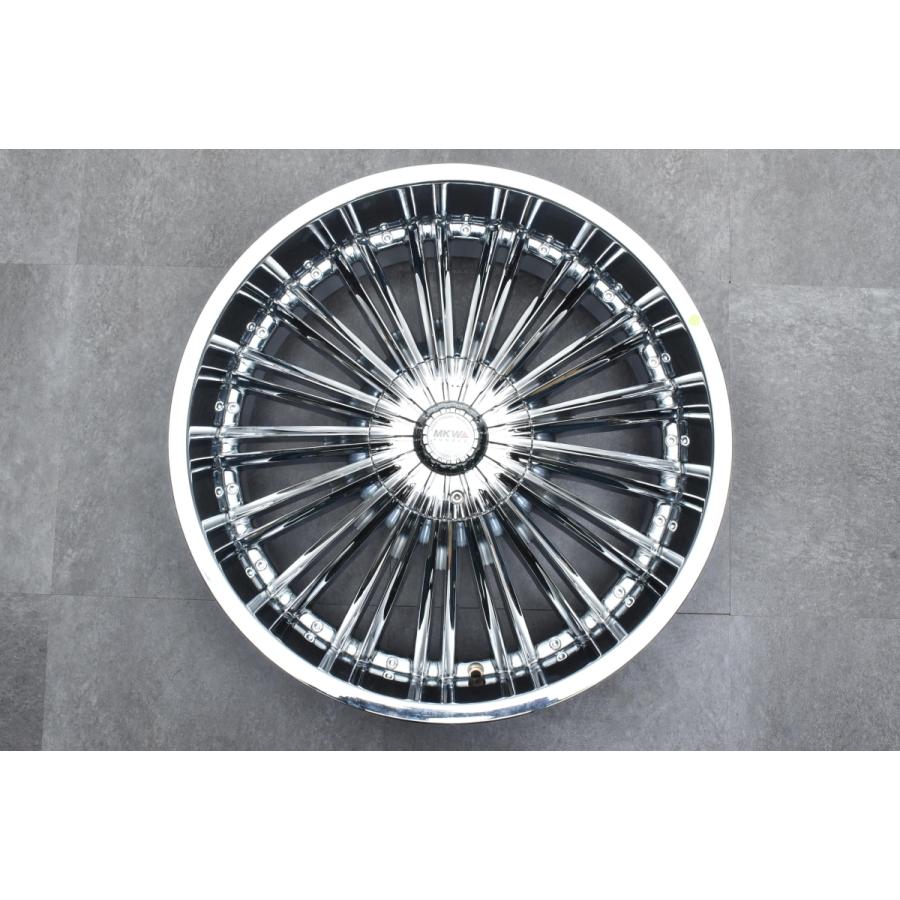 鍛造品 未使用品】MKW MK-F34 MIAMI 22in 9.5J +55 PCD150 1本