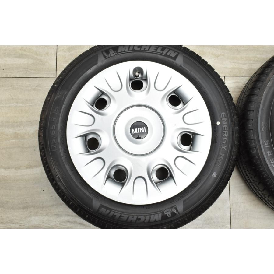 【美品】MINI R56 ミニクーパー 純正 15in 5.5J +45 PCD100 ミシュラン エナジーセイバー 175/65R15 品番:6768497 ノーマル戻し 即納可能｜parts-hanbai-no1｜03