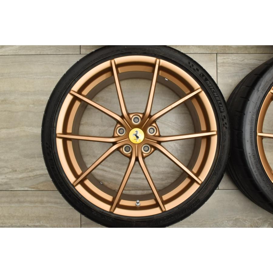 超希少 ゴールド 正規品】フェラーリ 488 ピスタ 純正 20in 9.0J +44.7  