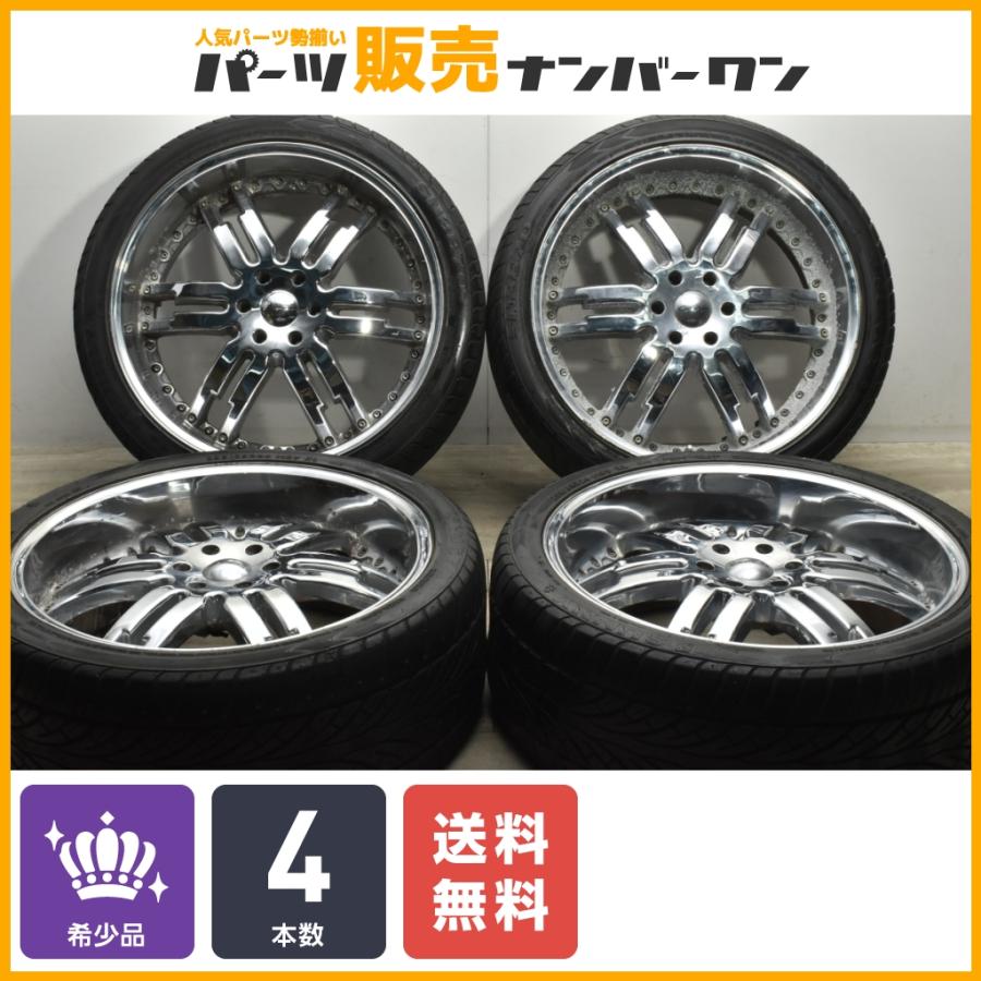 大口径 24インチ】ジオバンナ カラカス 24in 10J+20 PCD139.7 6穴 