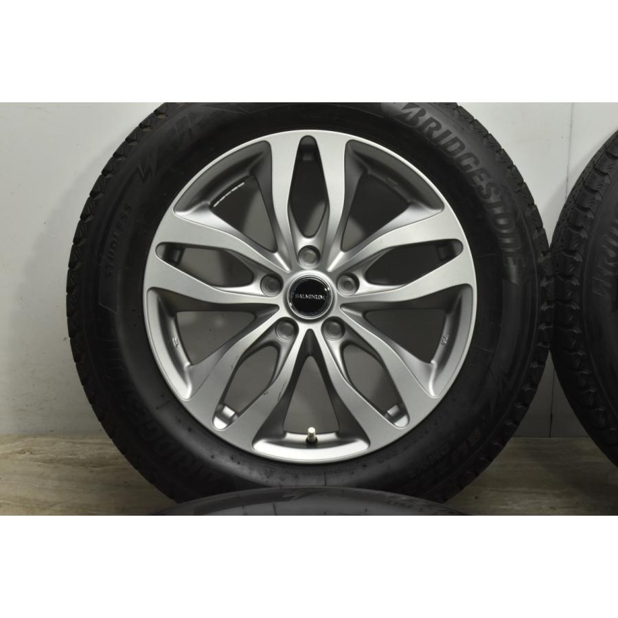 【バリ溝 美品】バルミナ 17in 7J +53 PCD114.3 ブリヂストン ブリザック DM-V3 225/60R17 SKフォレスター クロストレック エスティマ｜parts-hanbai-no1｜05