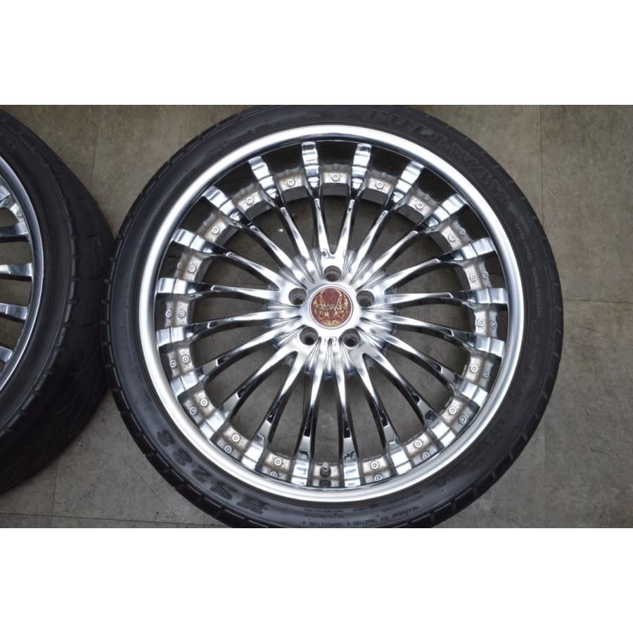 22インチ メッキホイール Flagrado 22in 8 5j 35 Pcd114 3 265 35r22 レクサス Rx トヨタ ハリアー マツダ Cx 7 ニッサン ムラーノ F7622 パーツ販売ナンバーワン 通販 Yahoo ショッピング