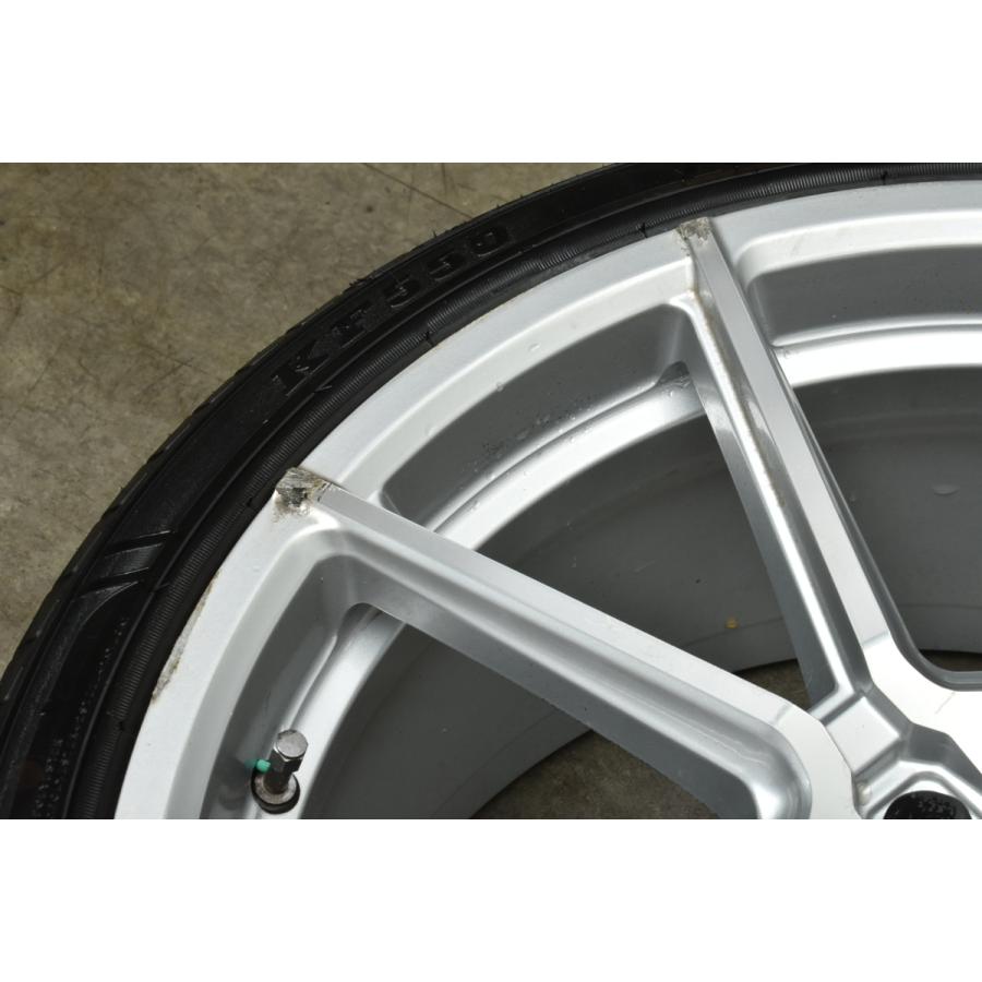 【大特価】TSW RF クロノシルバー 21in 10J +35 PCD120 キンフォレスト 285/30R21 LS460 LS600h 2本セット ロタリーフォージド 現状販売｜parts-hanbai-no1｜07