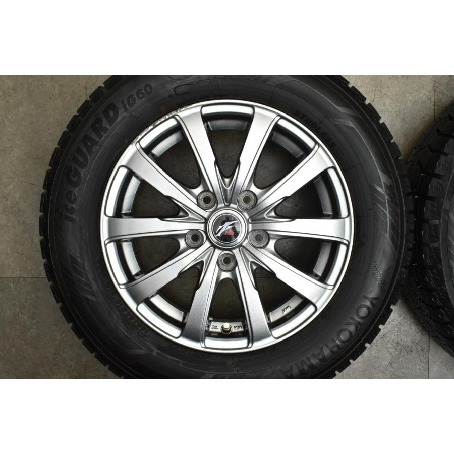 【特価品】ファング 15in 6.0J +53 PCD114.3 5穴 ヨコハマ アイスガード iG60 195/65R15 ノア ヴォクシー ステップワゴン プレマシー｜parts-hanbai-no1｜02