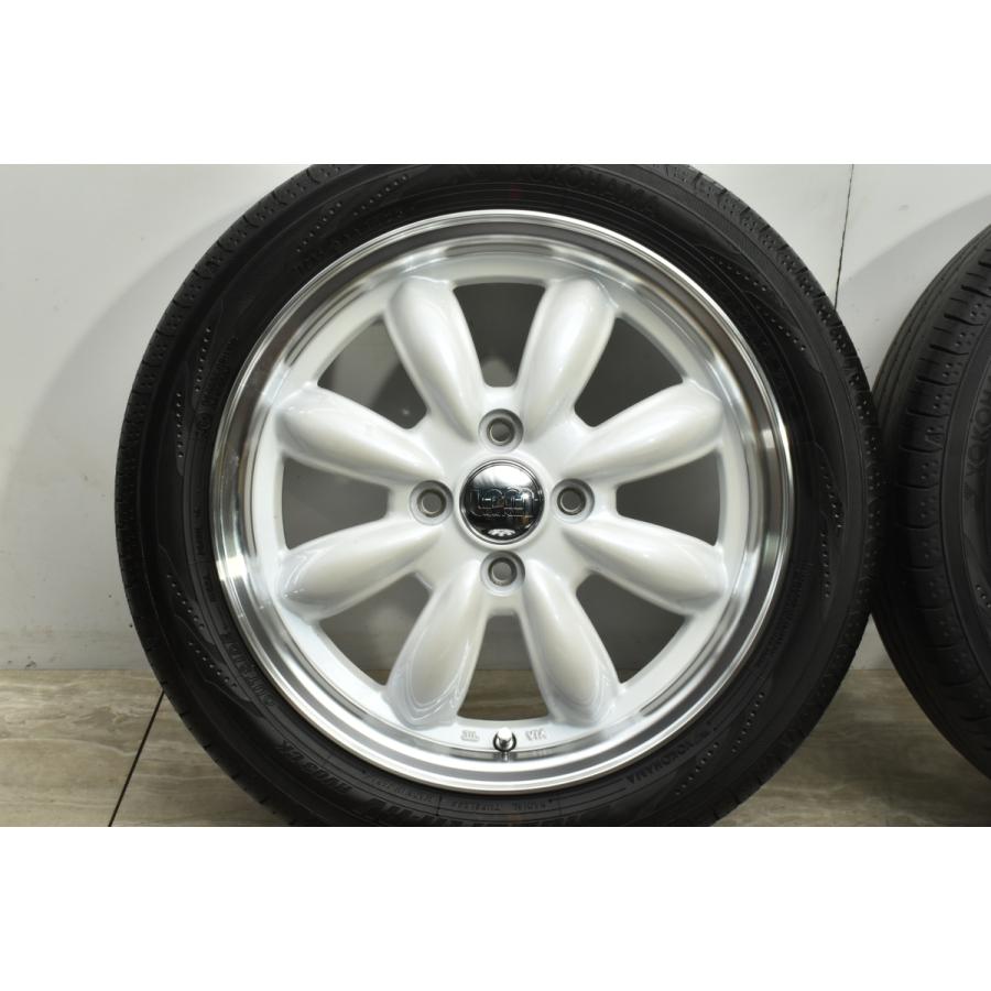 【使用わずか 美品】ララパーム カップ 15in 4.5J +45 PCD100 ヨコハマ ブルーアース RV03 CK 165/55R15 サクラ ラパン N-ONE ワゴンR｜parts-hanbai-no1｜05