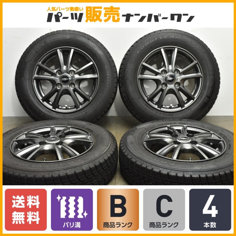 軽自動車サイズ】ニルヴァーナ 13in 4.00B +42 PCD100  