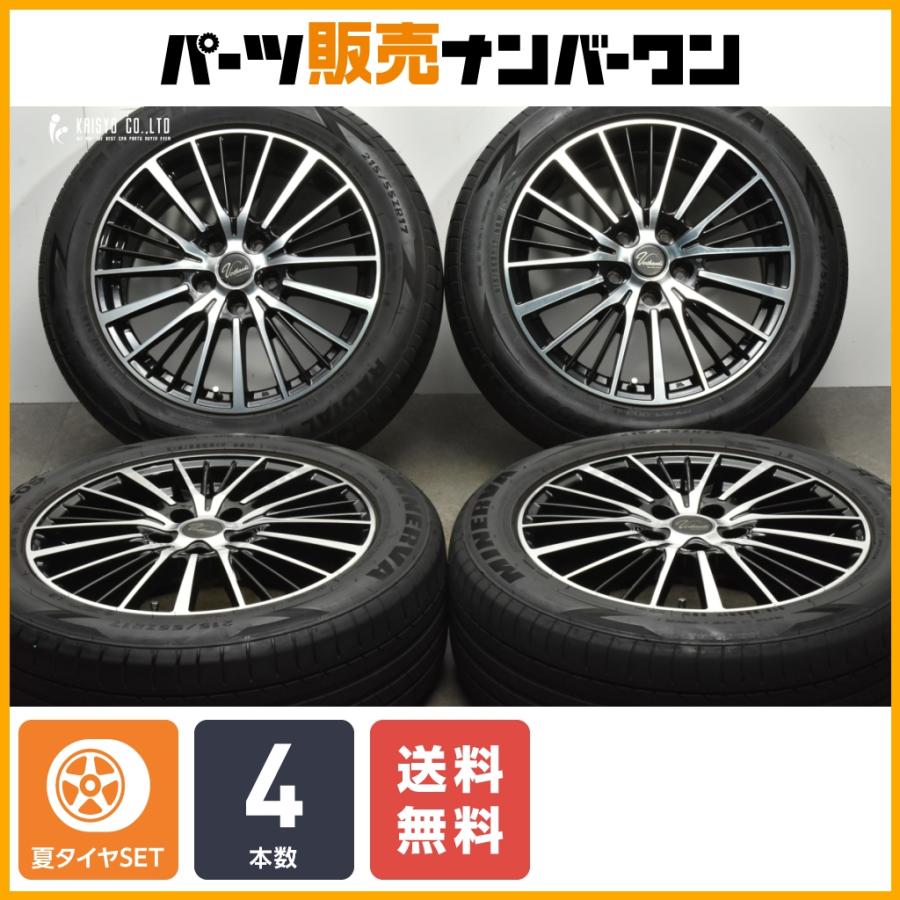 送料無料】ヴェルサンディ 17in 7J +48 PCD114.3 ミネルバ ラジアル 
