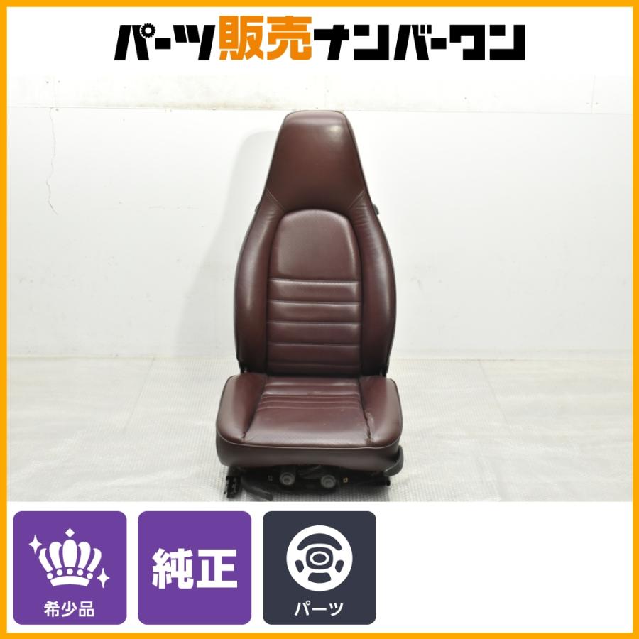 希少 正規品】ポルシェ 930 911 カレラ 純正 電動 レザーシート 右側 1