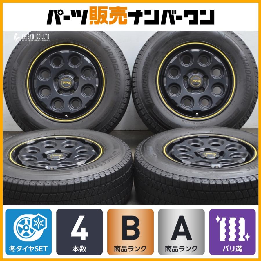 バリ溝品 2022年製】AME PPX 16in 7J +38 PCD114.3 ブリヂストン