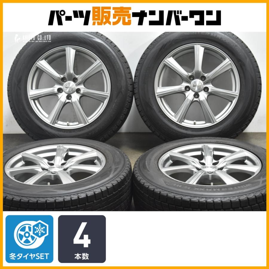 交換用に】PRD 18in 8J +42 PCD114.3 ダンロップ ウィンターマックス 