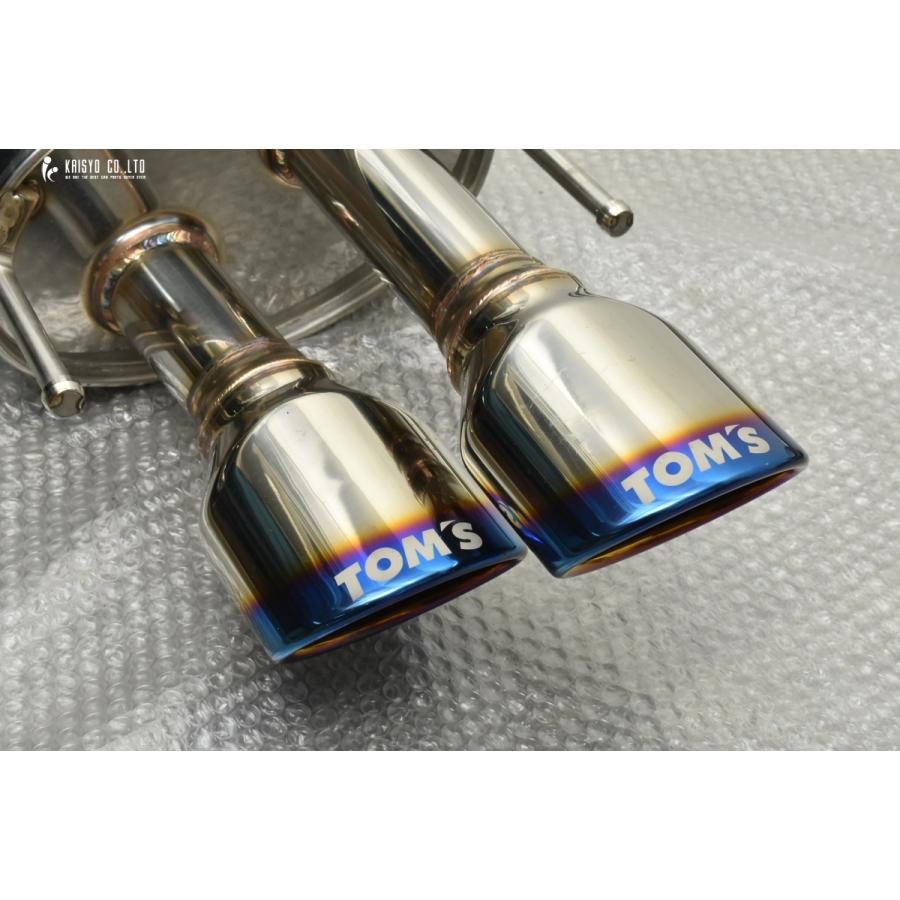 未使用 美品】TOM'S トムス エキゾーストシステム フルステンレス製