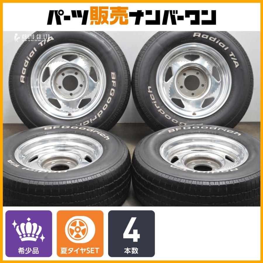 センターライン　シボレー　pcd127 BFグッドリッチ 【希少サイズ】センターライン 15in 7J +5 PCD127 BF