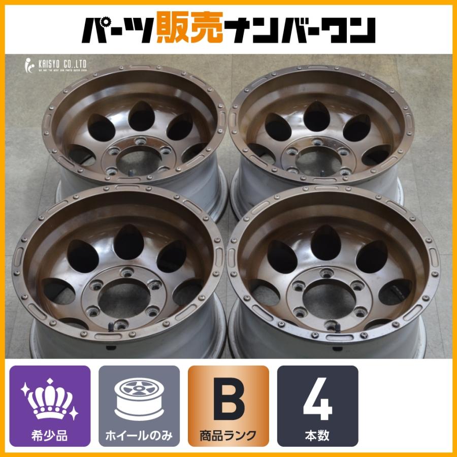 超深リム】SHONE OFF-ROAD RN01 15in 8J -30 PCD139.7 4本 70