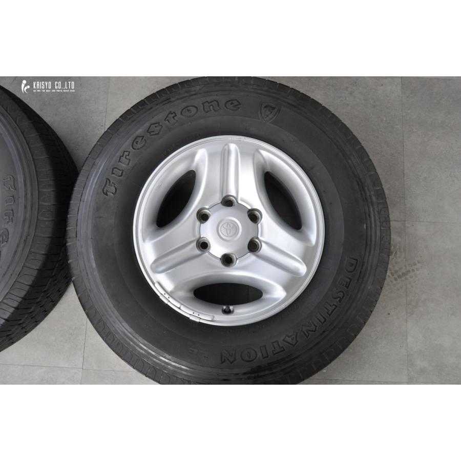 特価品】トヨタ 95 ランドクルーザープラド 純正 16in 7J +35 PCD139.7