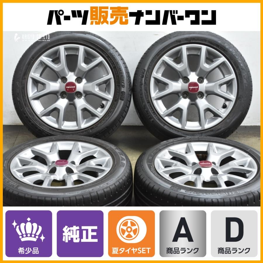 185/55 R15 fiat パンダ純正アルミ付きスタッドレスタイヤ フィアット