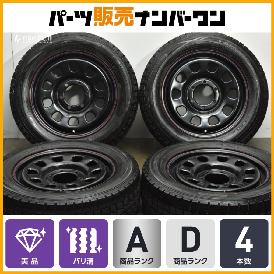 DUNLOP（ダンロップ） 【美品 バリ溝】デイトナ 17in 6.5J +45 PCD139