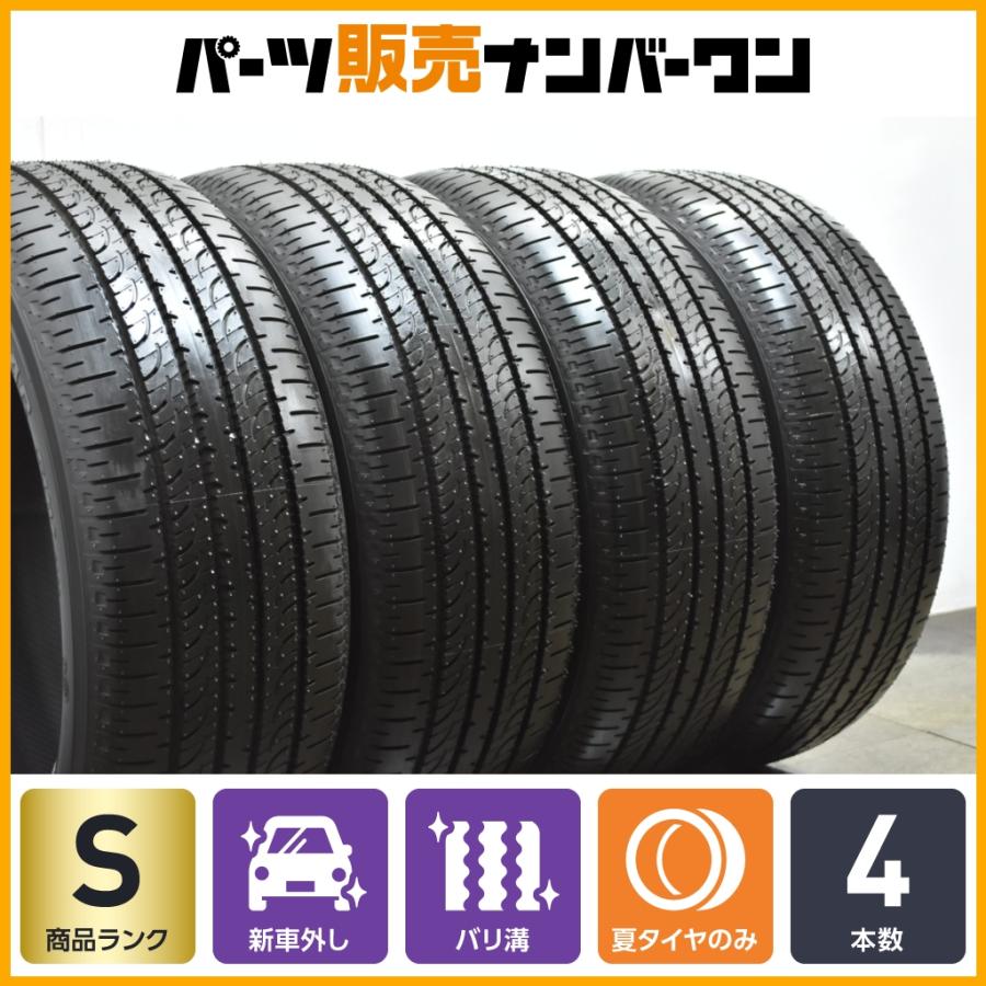 225/55R18ジオランダーSUVG055新車外し2025年21週４本 着払い ヨコハマタイヤ（YOKOHAMA TIRE） 【2025年製 新車外し バリ溝