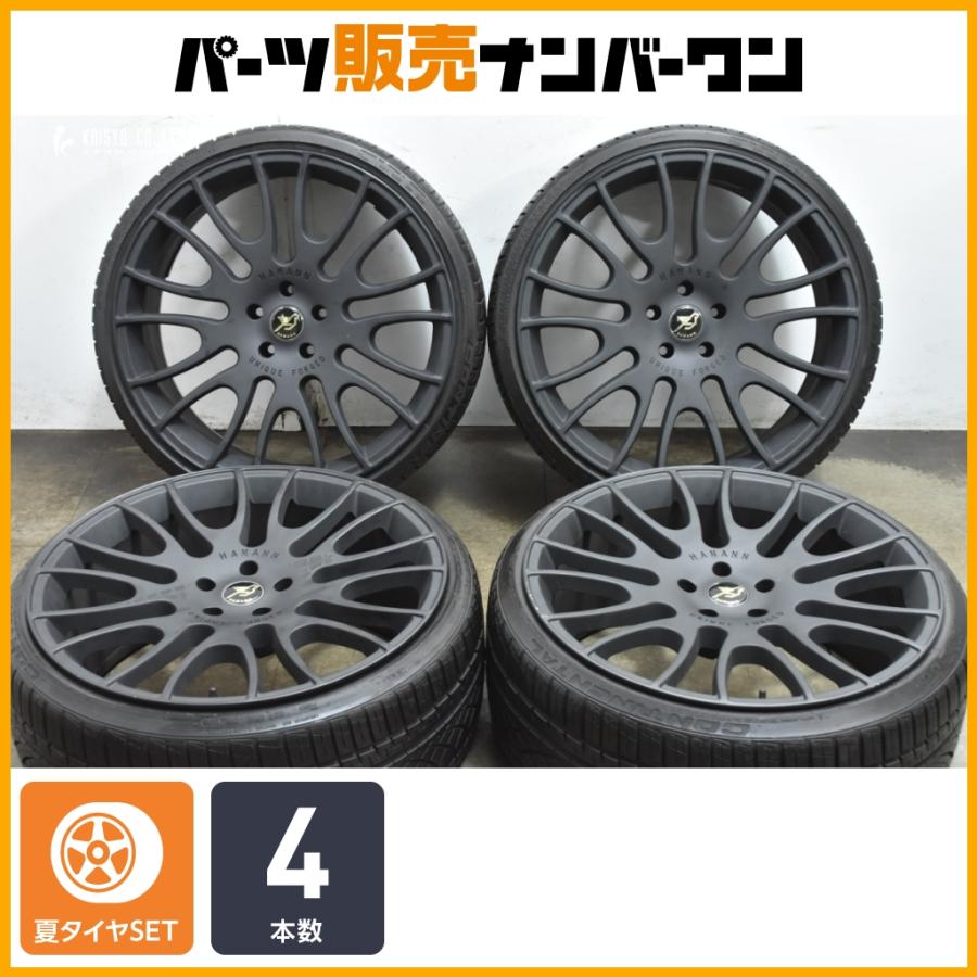 カスタム用に】HAMANN UNIQUE 22in 10J +35 PCD120 コンチネンタル