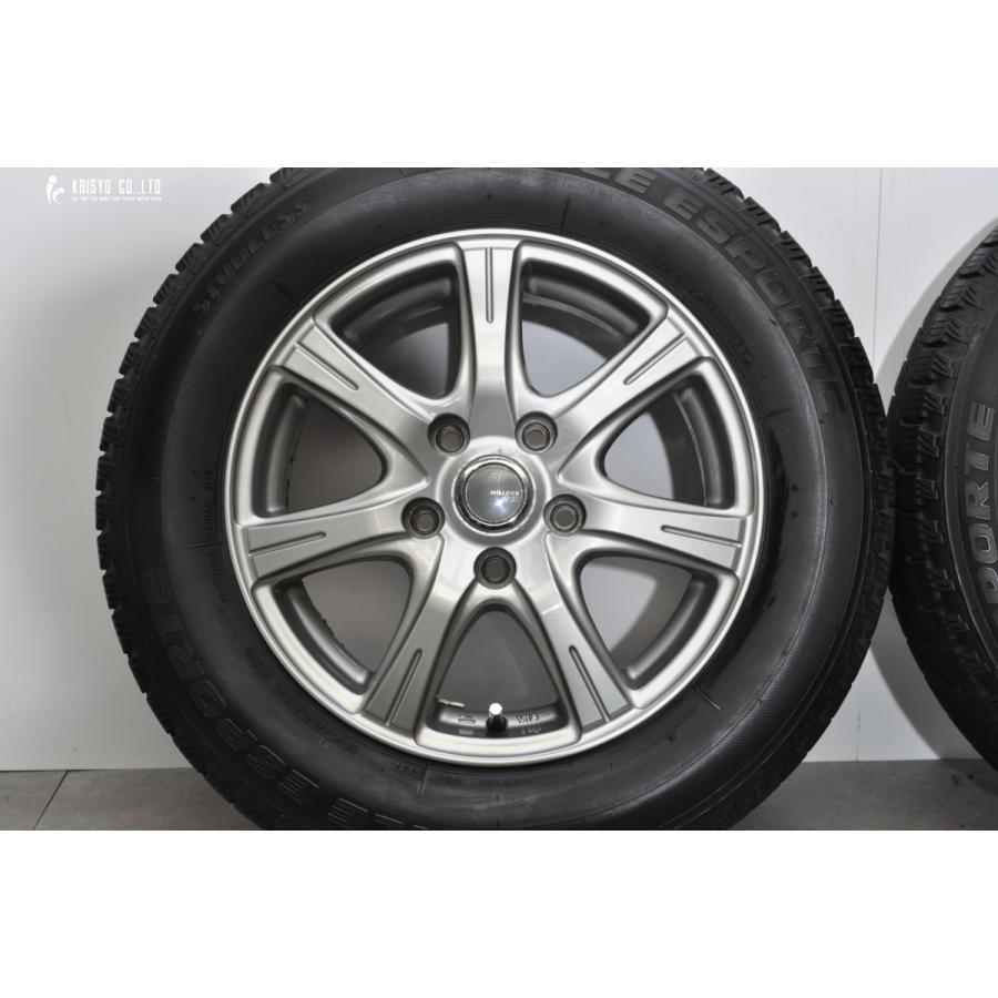 交換用に】ミルアス 15in 6J+53 PCD114.3 オートバックス ICE ESPORTE