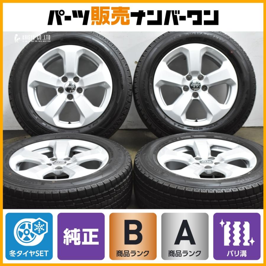 バリ溝 美品】ジープ コンパス 純正 17in 7J +40 PCD110 グッドイヤー