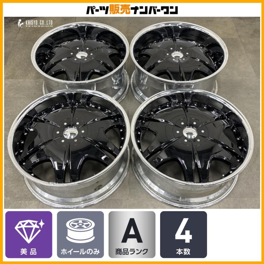 美品】ジオバンナ ARARAT 22in 9J +30 10.5J PCD114.3 4本セット
