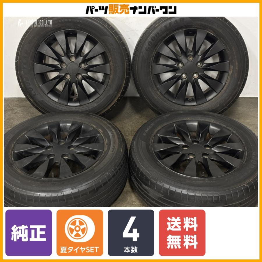 交換用に】10本スポーク 16in 6.5J +45 PCD114.3 グッドイヤー 