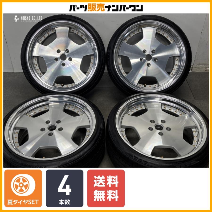 WORK 【ホイール良好】WORK ランベック LDZ 21in 9.5J +34 PCD120