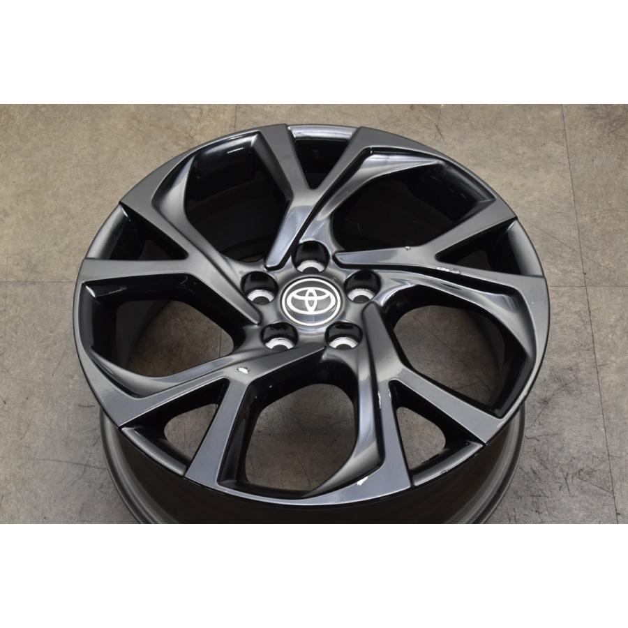 トヨタ 【ブラックリペイント済】トヨタ C-HR 純正 18in 7J +50 トヨタ 【ブラックリペイント済】トヨタ C-HR 純正 18in 7J +50