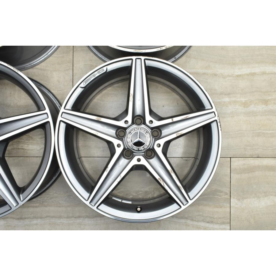 ベンツCクラス AMG 18インチホイール　W205・S205 後期　1本 即決 18インチ 1本 Cクラス W205 後期 / AMG ベンツ 純正