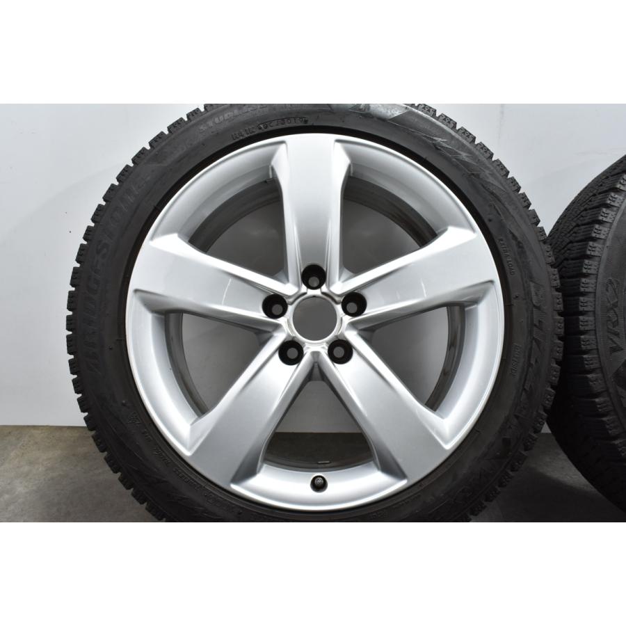 【良好品】アウディ 4G A6 純正 18in 8J +39 PCD112 ブリヂストン ブリザック VRX2 245/45R18 品番:4G0601025D A4オールロード 即納可能｜parts-hanbai-no1｜05