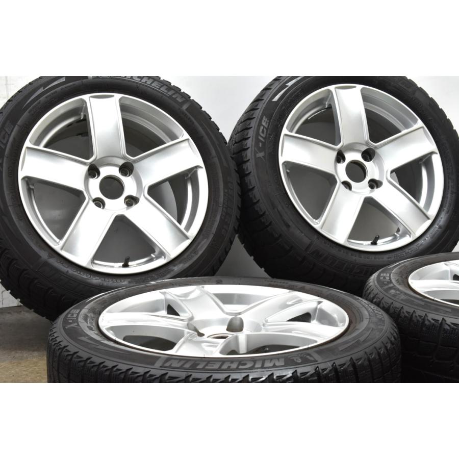 【プジョー シトロエン専用設計】AGA 16in 7J +32 PCD108 ミシュラン X-ICE 205/55R16 ホイールのみ可 C3 DS3 2008 即納可能 送料無料｜parts-hanbai-no1｜02