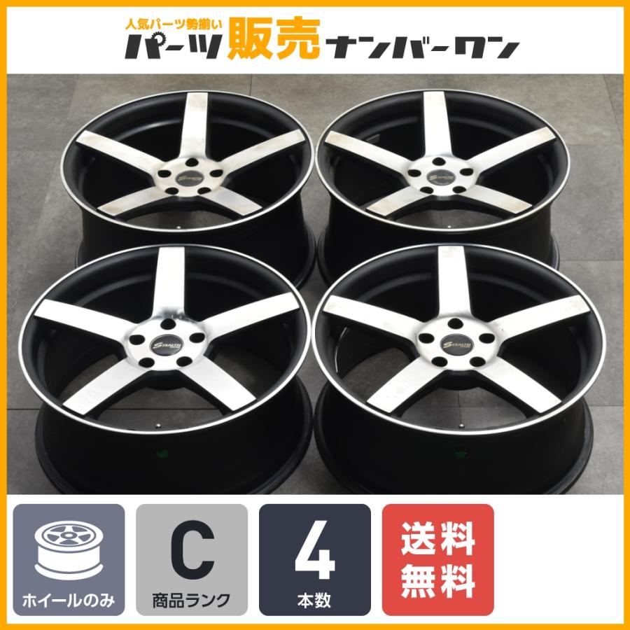 程度良好品】ステルスレーシング スペック02 19in 8J +35 9J +38 程度良好品】ステルスレーシング スペック02 19in 8J +35 9J +38