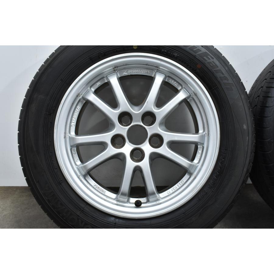 【良好品】トヨタ 50 プリウス PHV 純正 15in 6.5J +40 PCD100 ヨコハマ ブルーアース 195/65R15 カローラ ツーリング ウィッシュ 流用｜parts-hanbai-no1｜05